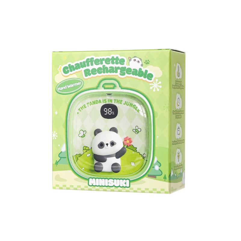 Chauffe-mains USB kawaï Panda, idéal pour l'hiver et le ski, cadeau de Noël