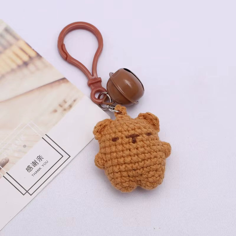 Porte-clés Amigurumi Ourson Kawaii