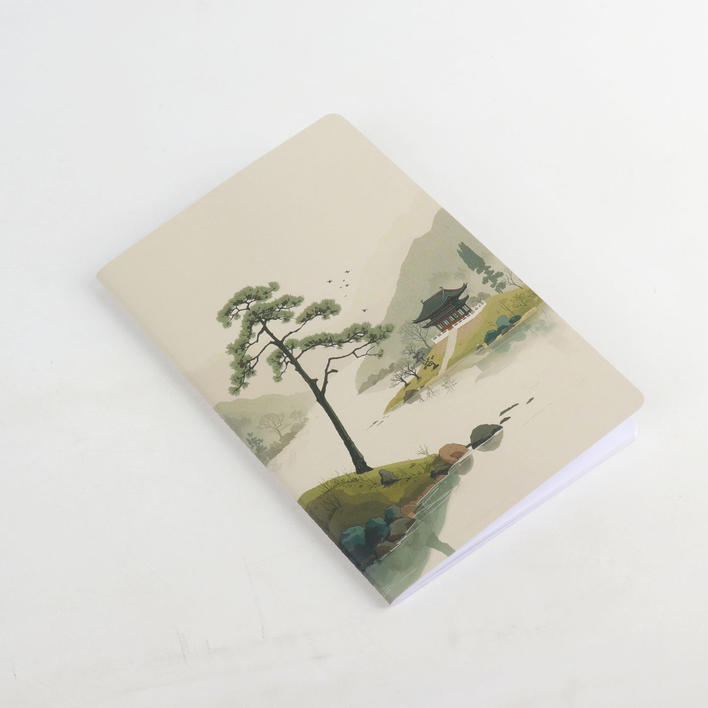 Carnet A5 Pavillon Coréen Paisible