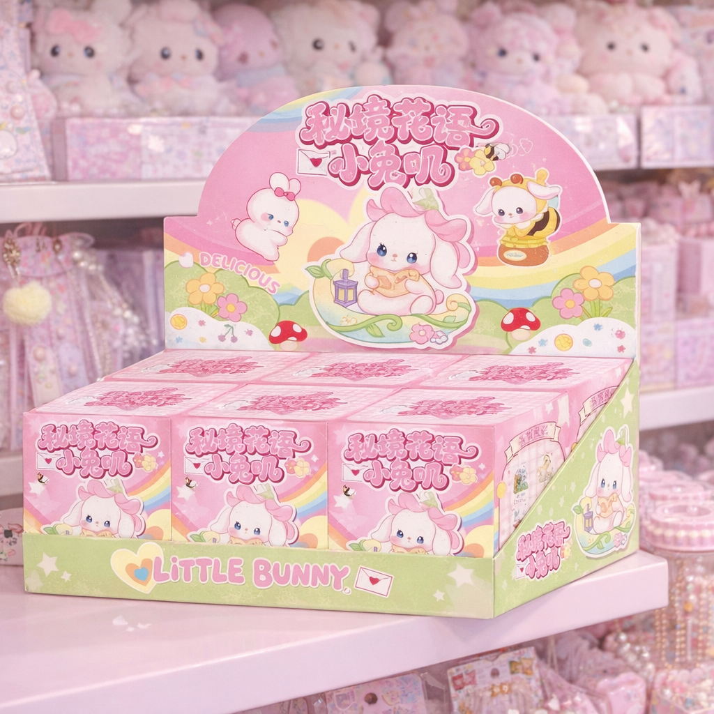 Blind box Rabbit Kawai - Boite mystère Lapins figurines