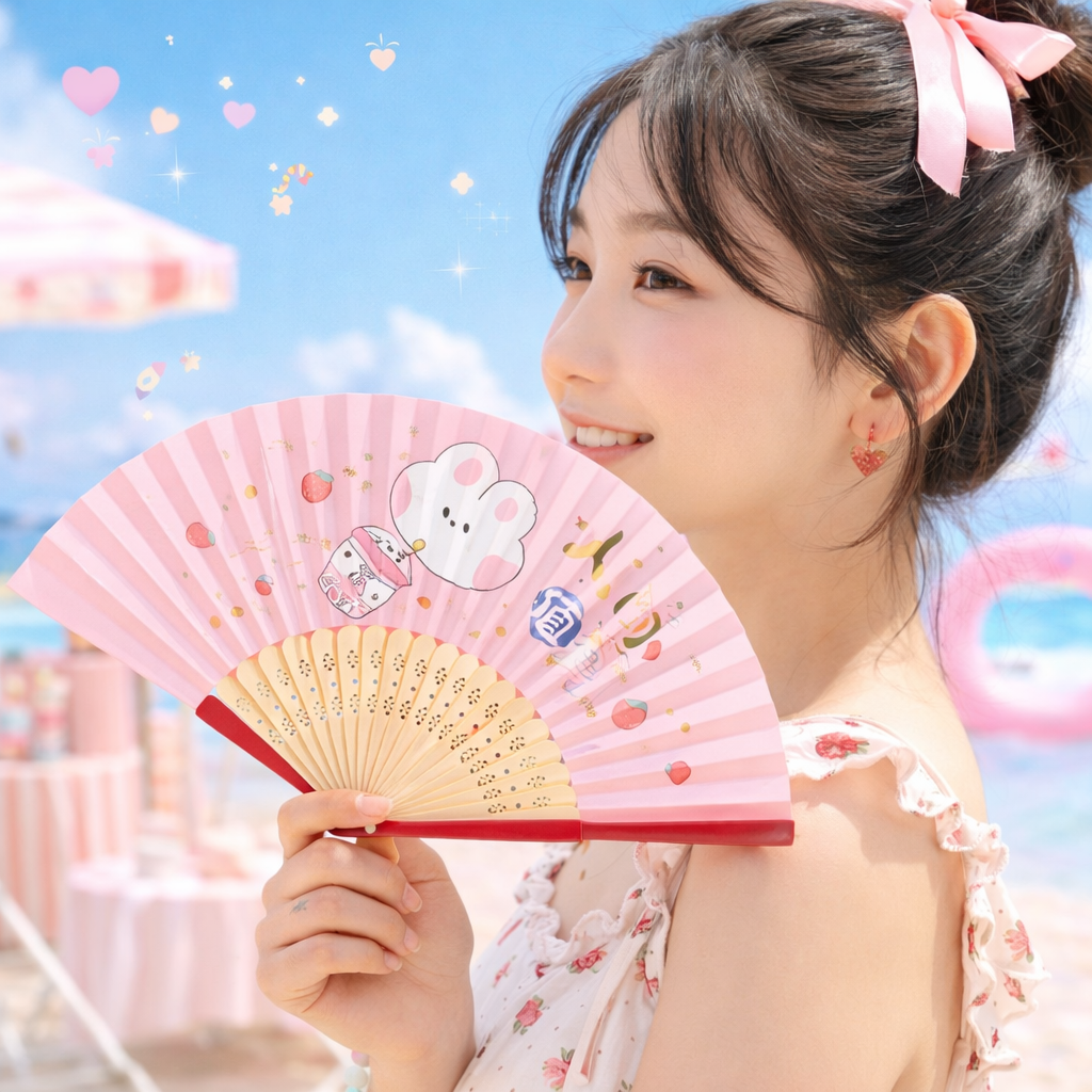 Eventails Kawai Blind Box