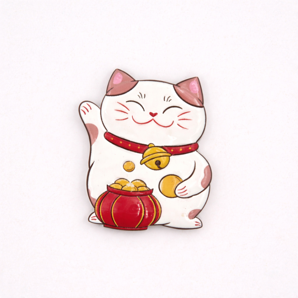 Magnet Lucky Cat - Maneki Neko Japon