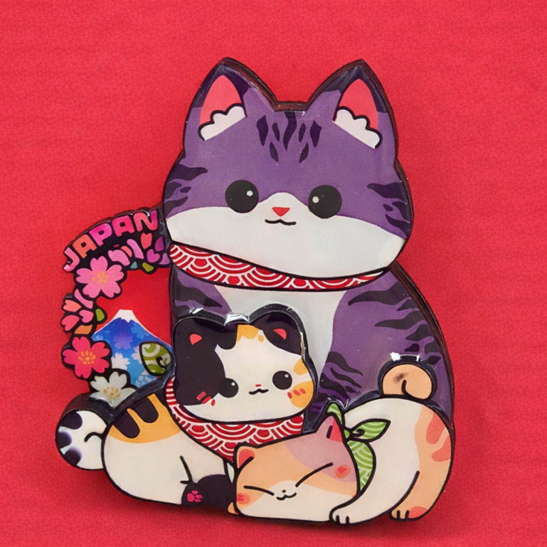 Magnet Chat et chatons Mignons Japan