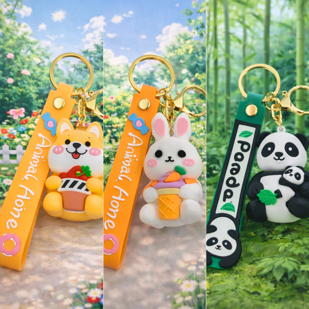 Animal keychain with plant Animal Home