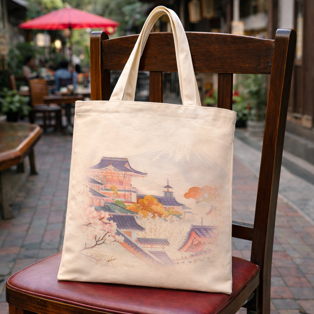Tote Bag Premium Japon Mont Fuji