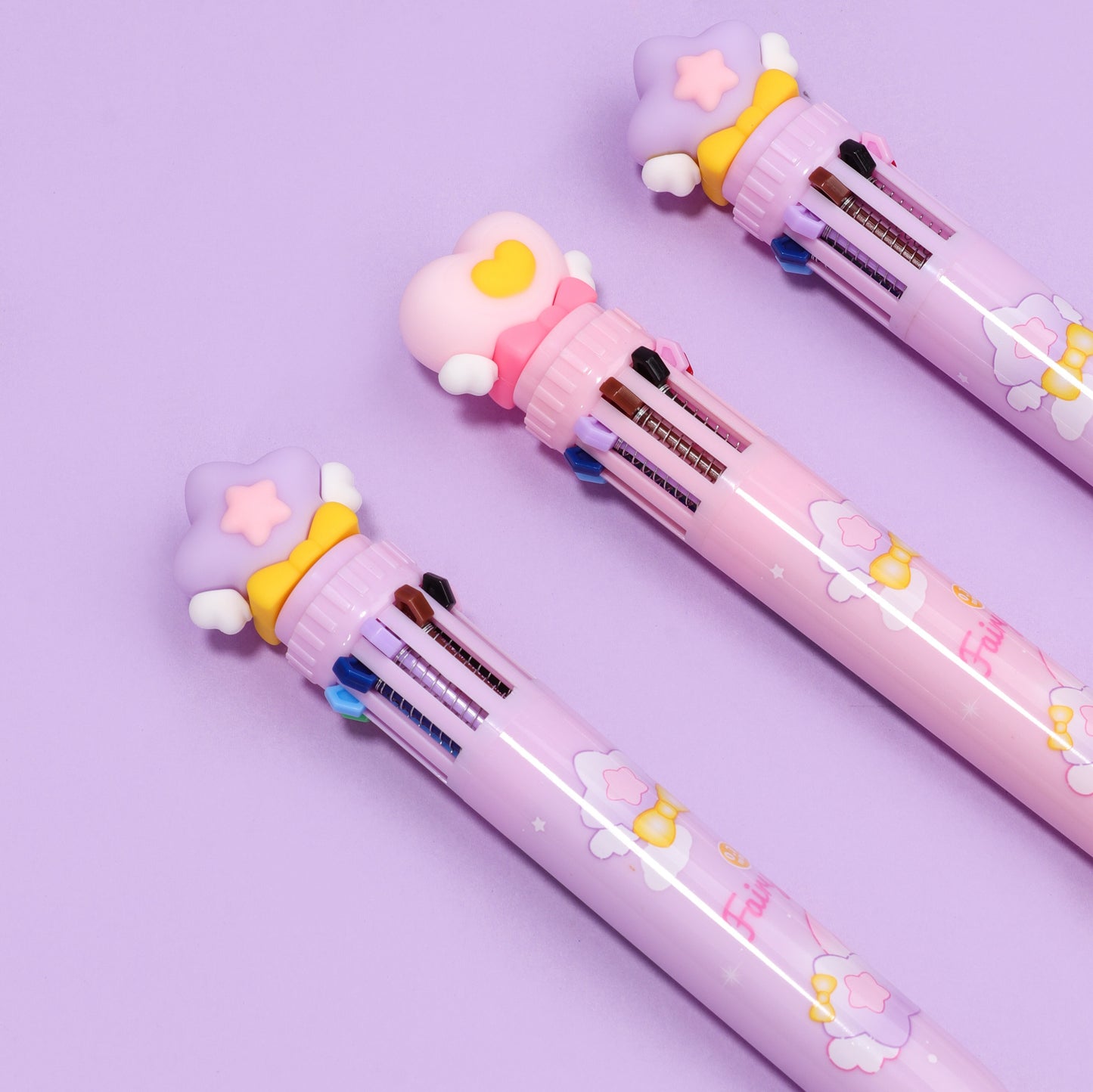 Stylo Baguette Magique 10 couleurs Kawaï