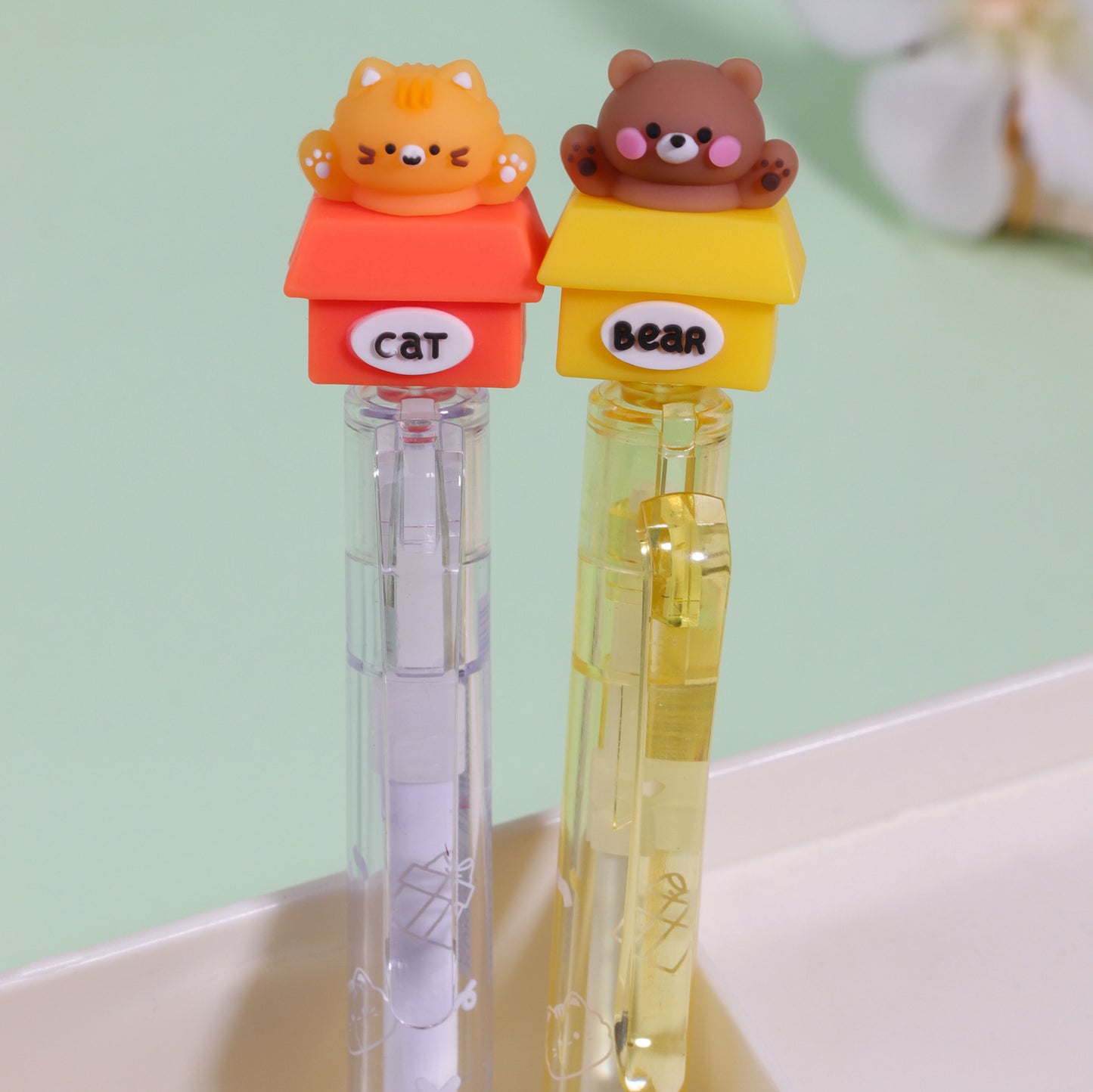 Stylo effaçable Kawaï Pets