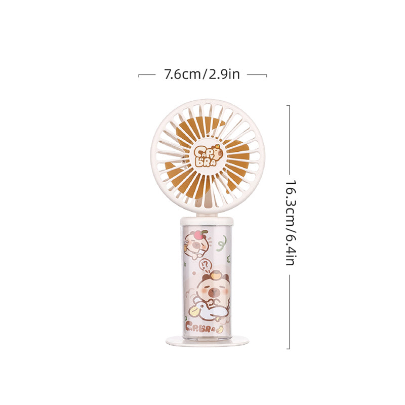 Ventilateur portatif capybara