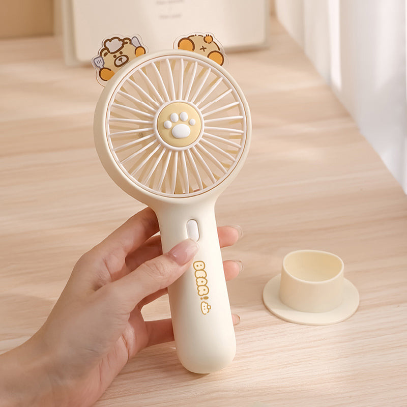 Mini ventilateur Kawaï à main ou à poser