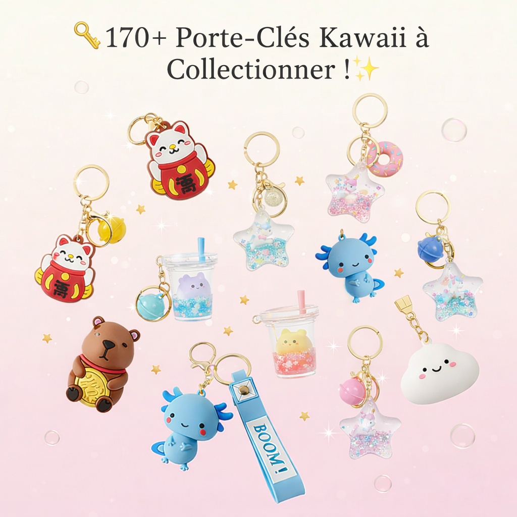 Porte-clés Kawaï