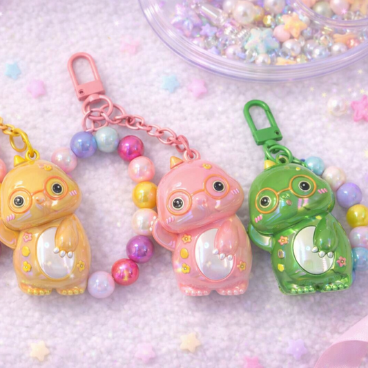 Porte-clés/ Charms phone Galaxy Dino Kawaii