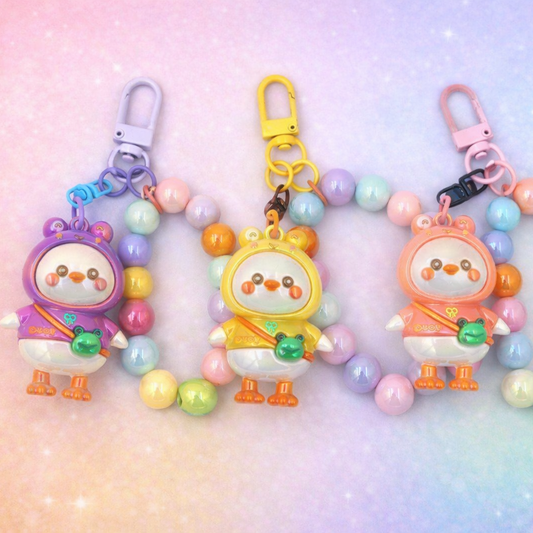 Porte-clés/ Charms phone Canard Kawaii