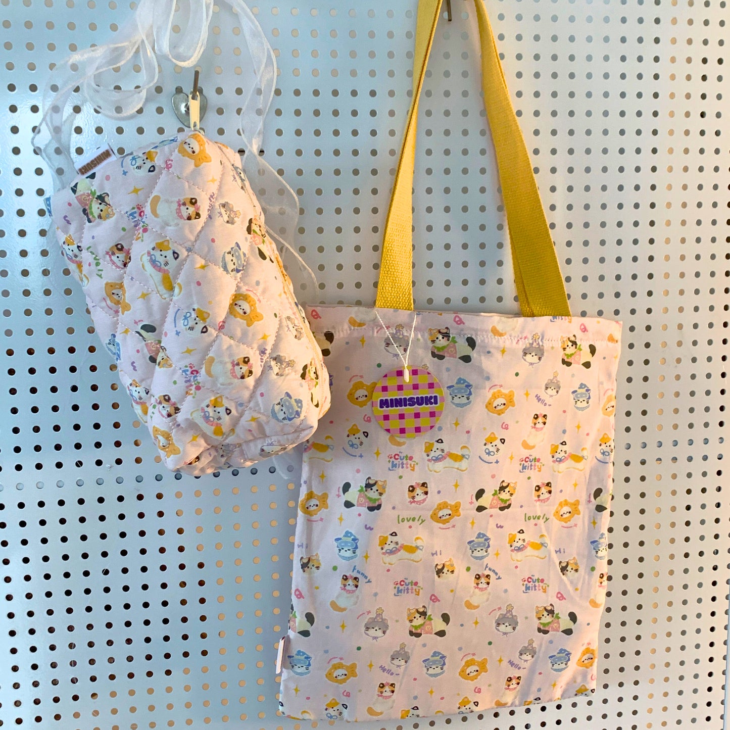 Trousse de toilette Cute Kitty Chat Kawaï