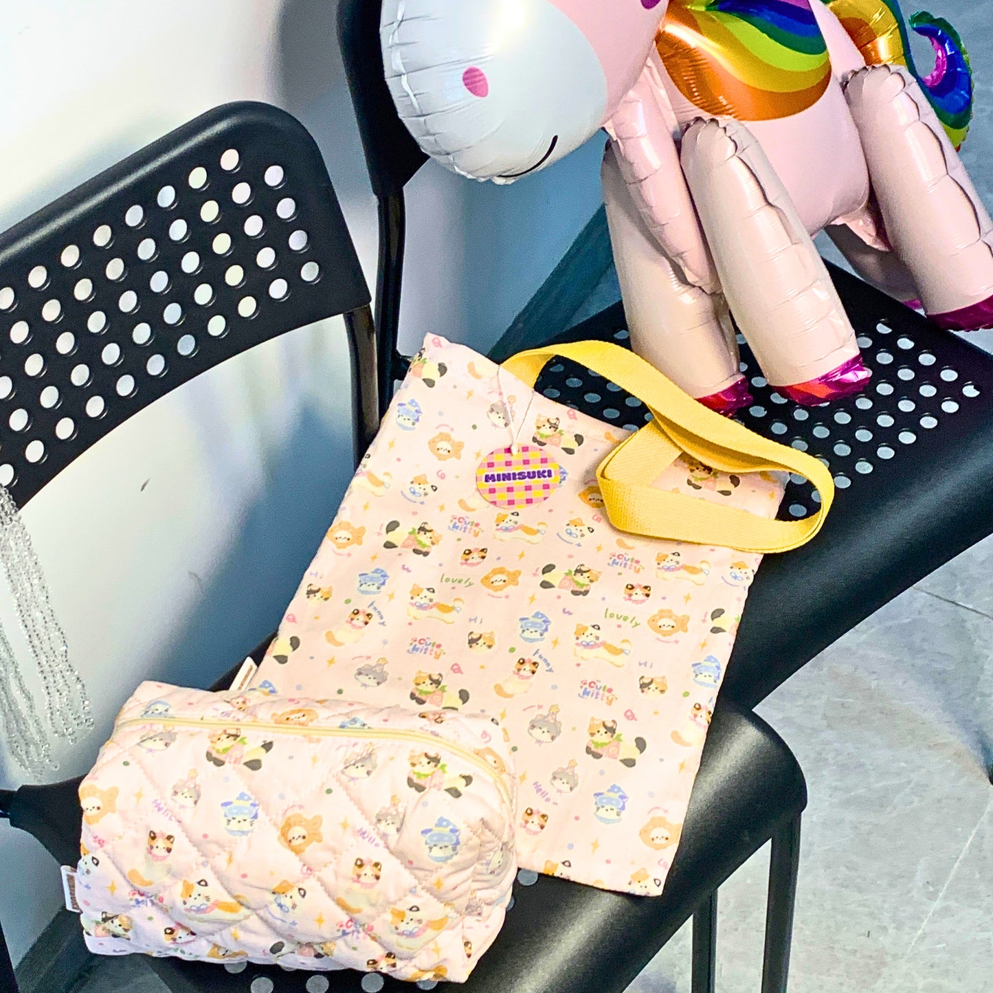 Trousse de toilette Cute Kitty Chat Kawaï