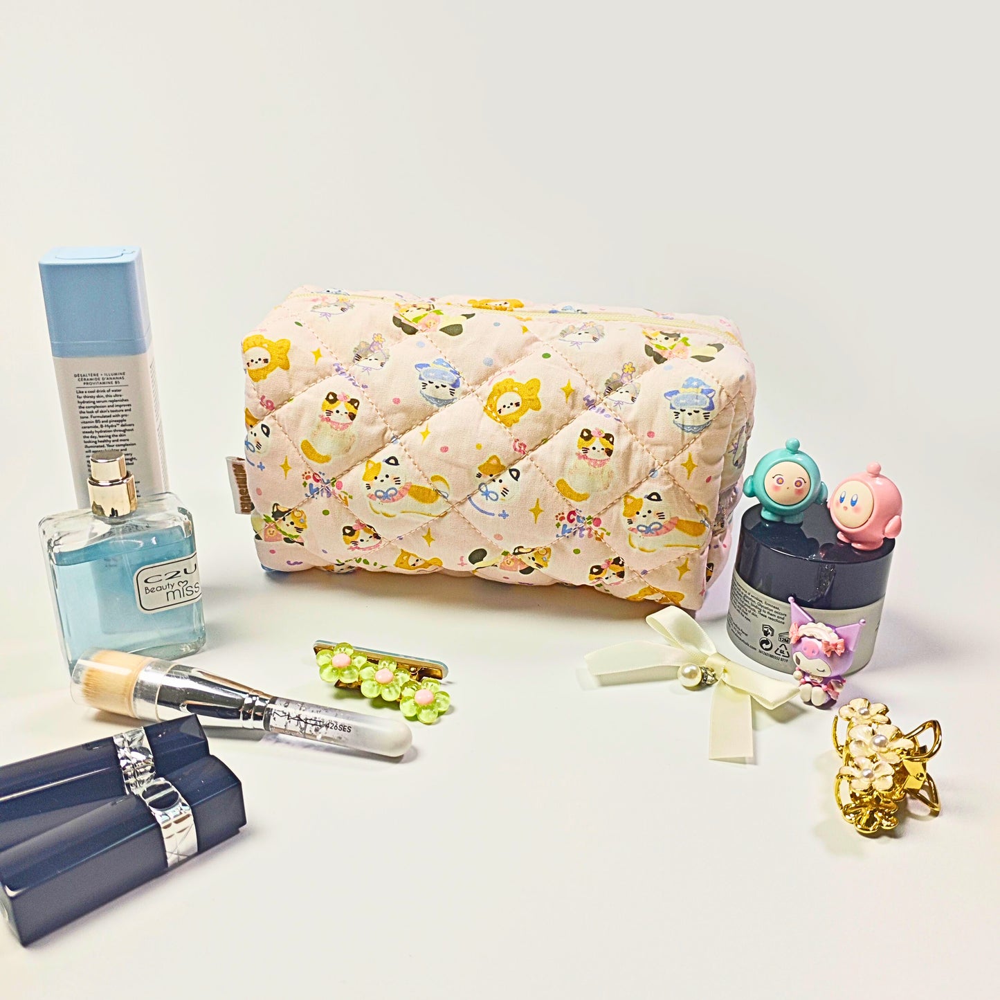 Trousse de toilette Cute Kitty Chat Kawaï