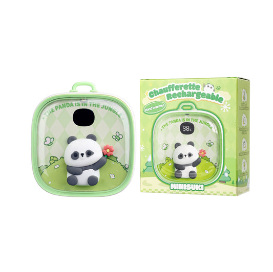 Chauffe-mains USB kawaï Panda, idéal pour l'hiver et le ski, cadeau de Noël