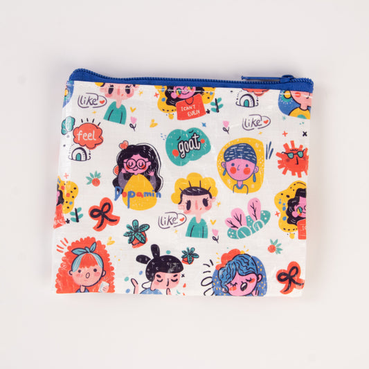 Eco Porte-monnaie Girl Power
