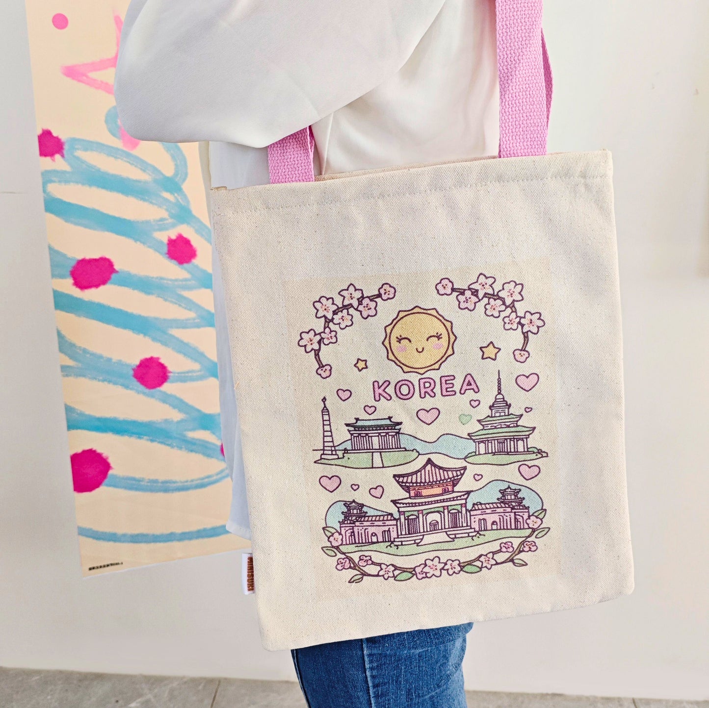 Sac Tote Bag Corée Kawaï