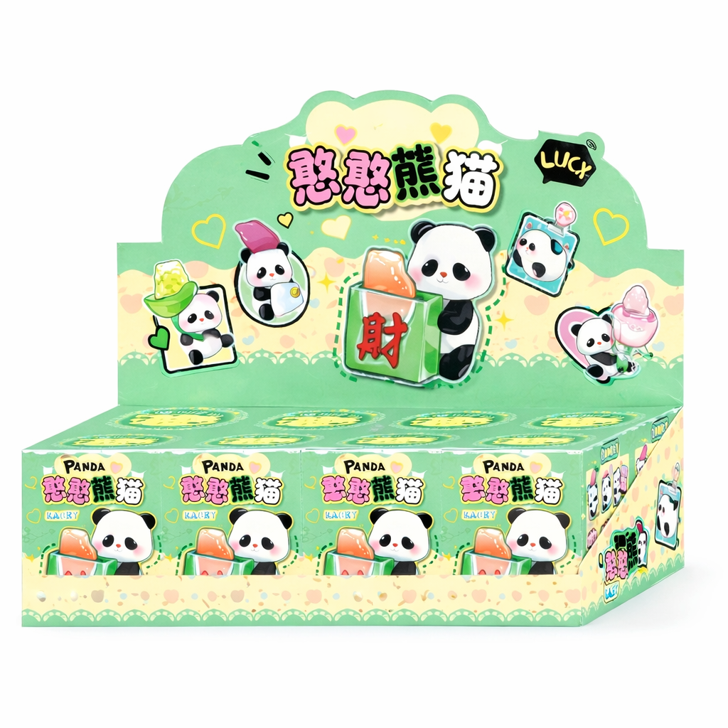 Blind box Panda Kawai - Boite mystère Panda figurines