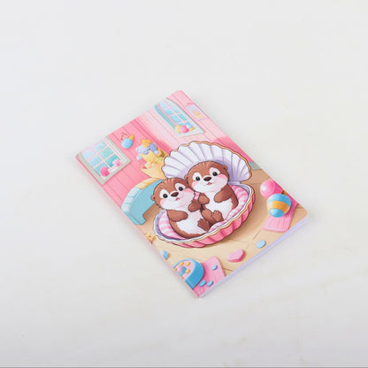 Carnet Baby Loutres