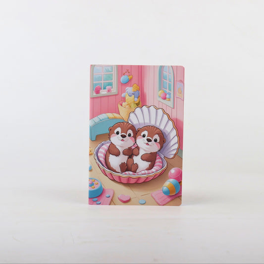 Carnet Baby Loutres