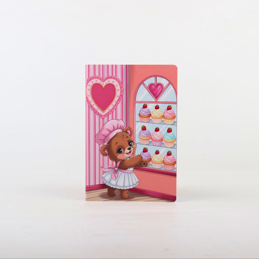 Carnet Ourson Cupcake