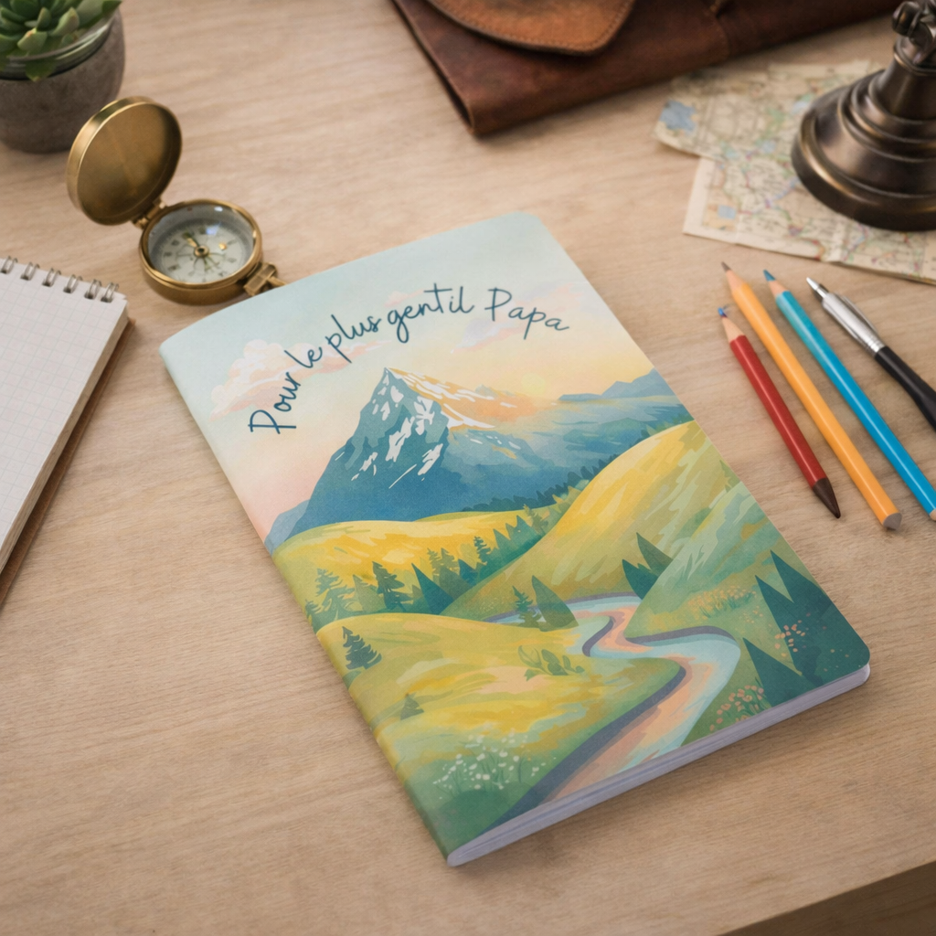 Carnet A5 Papa - Fête des Pères