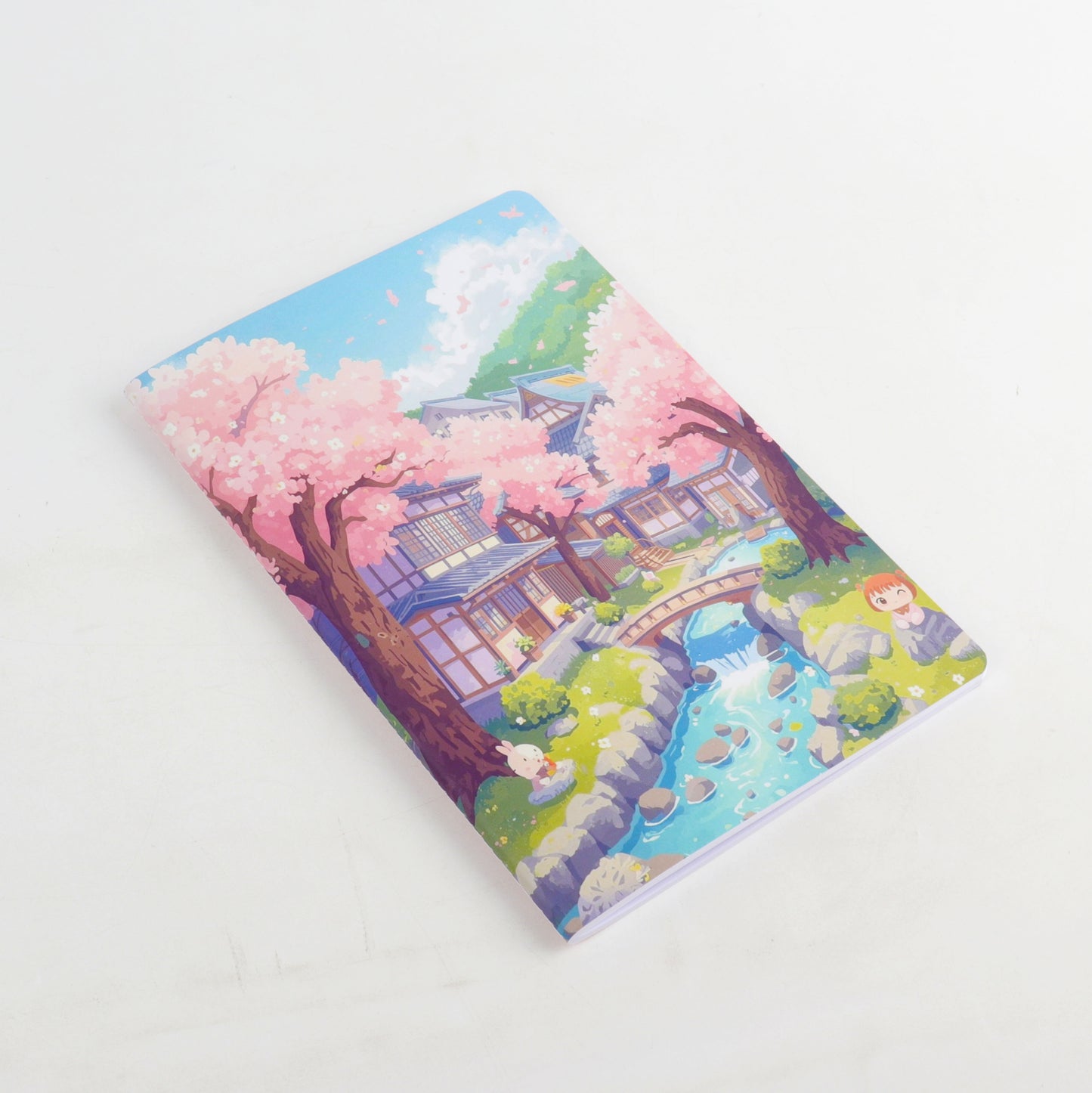 Carnet A5 Jardin Japonais Kawaii