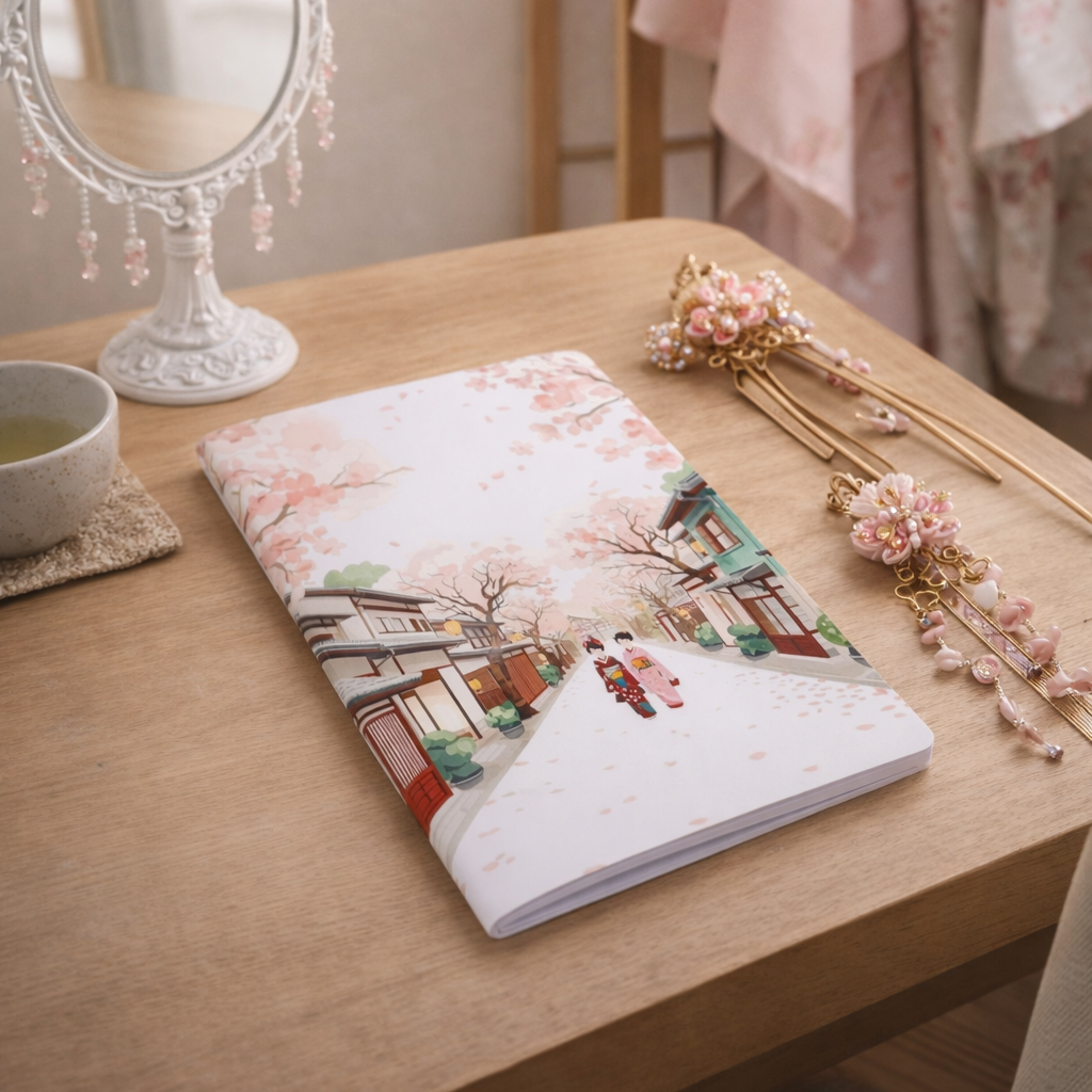 Carnet A5 Elégance Japonaise Kyoto