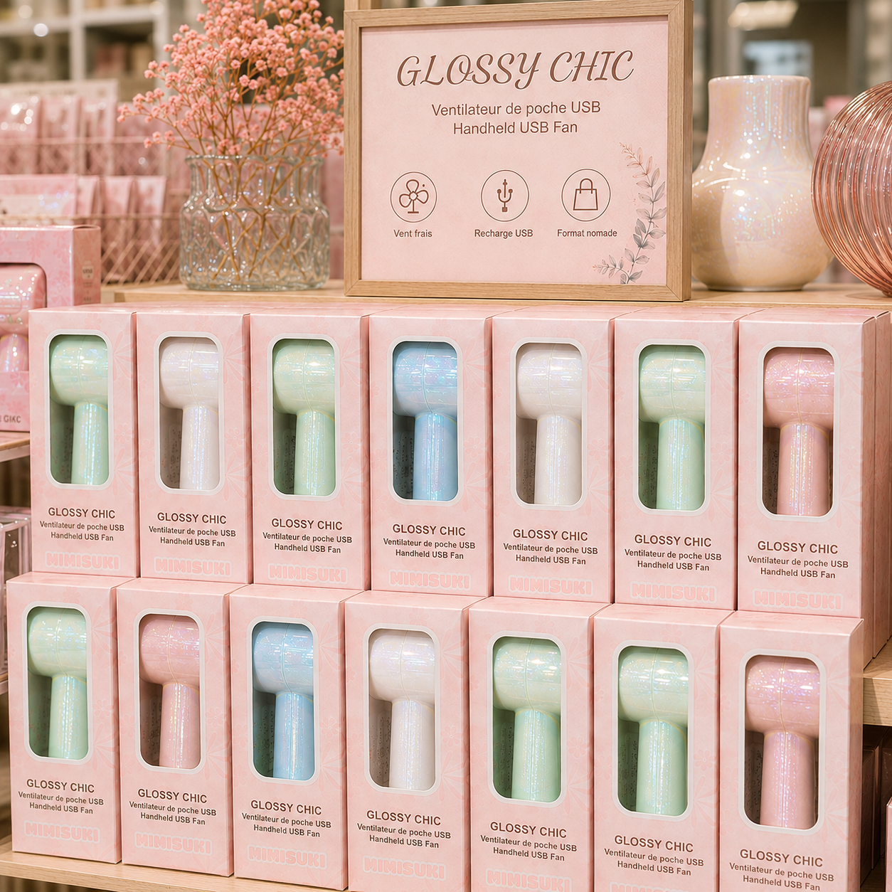 Mini Ventilateur Glossy Chic