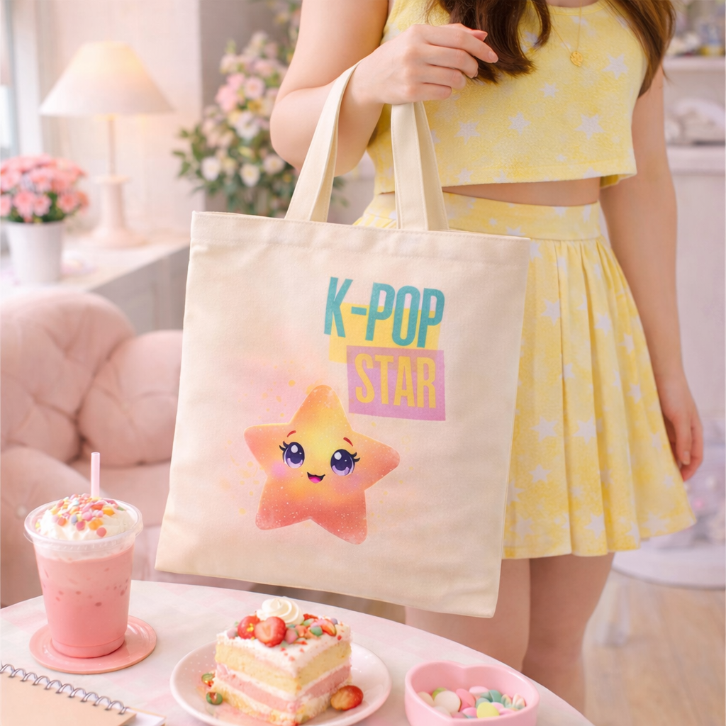 Tote Bag Premium K-Pop Star - Corée