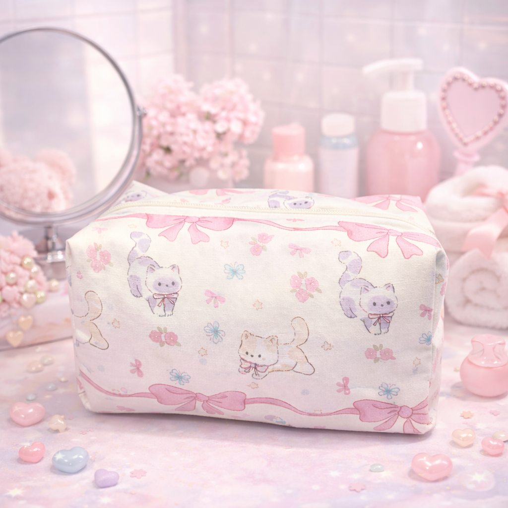 Trousse de toilette Charming cats