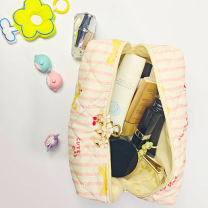 Trousse de toilette Miaous et cerisettes- Chat kawaï