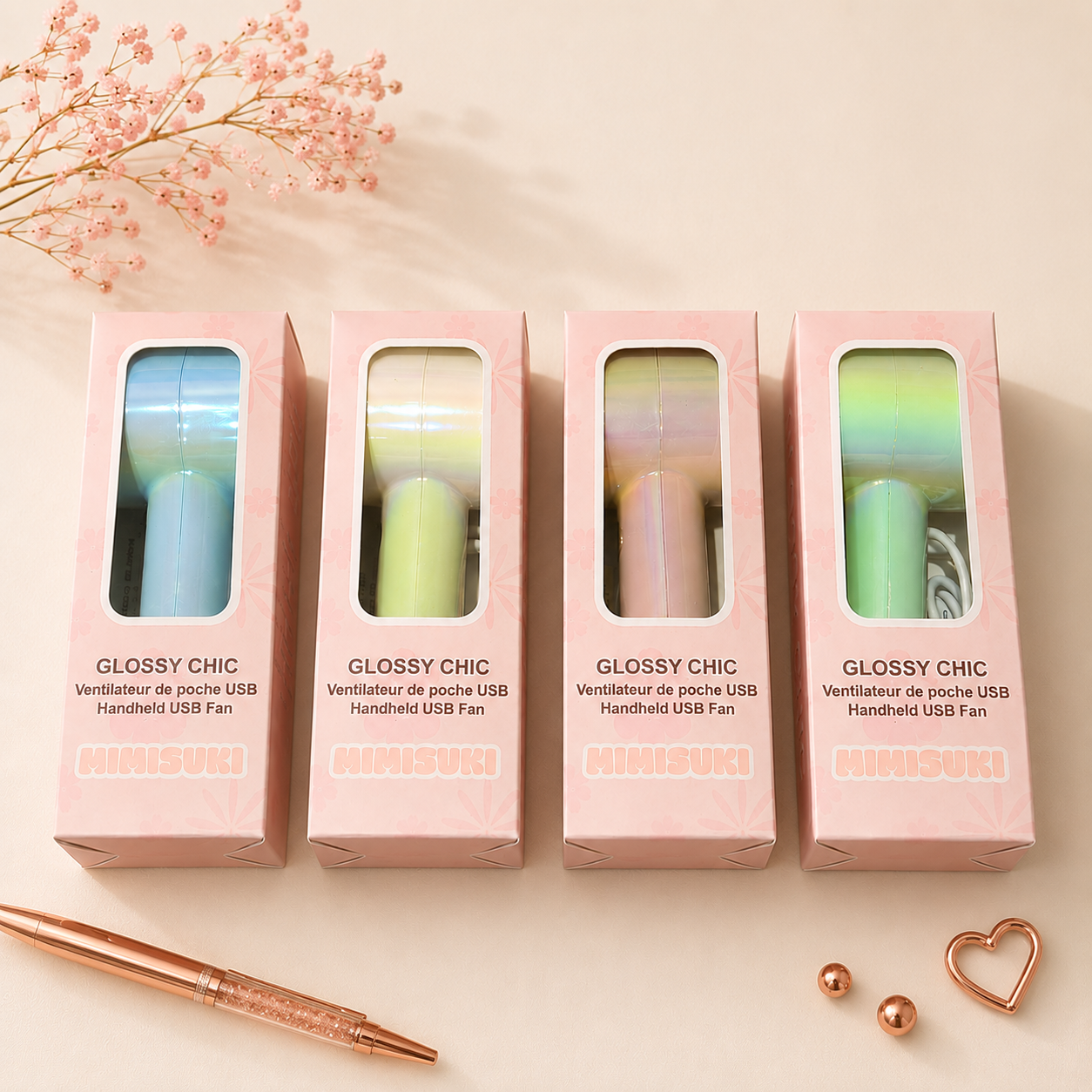 Mini Ventilateur Glossy Chic