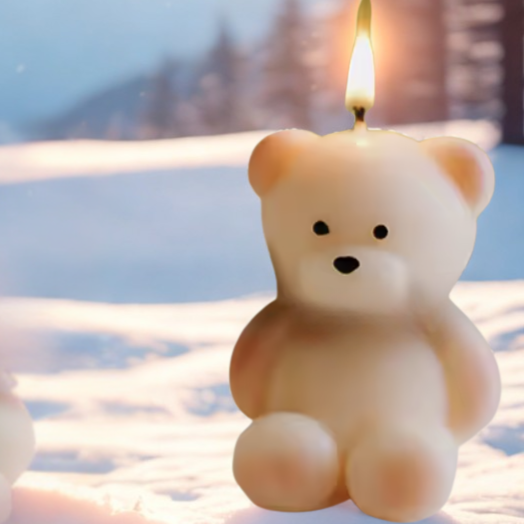 Bougie parfumée ourson