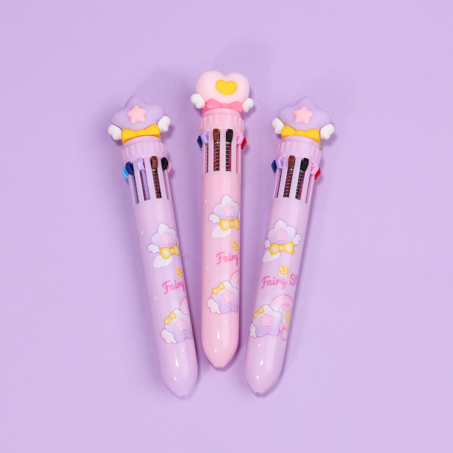 Stylo Baguette Magique 10 couleurs Kawaï