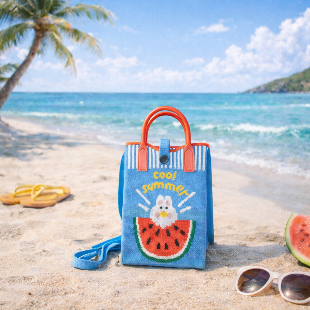 Pixie Bag Lapin Summer Pasteque - Petit sac de vacances