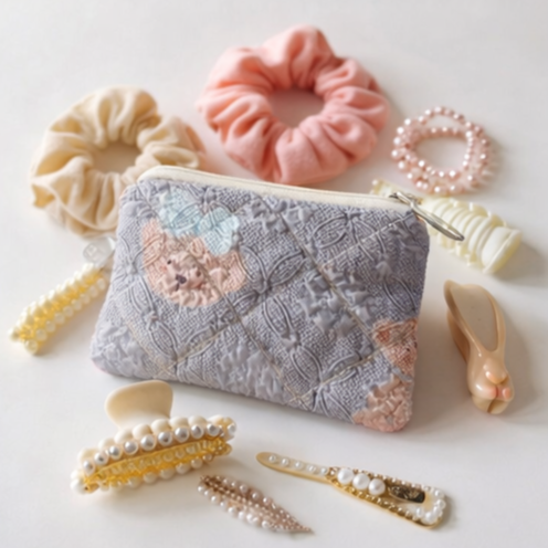 Porte-monnaie Ours gris