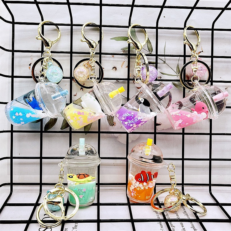 Porte-clés Bubble Tea Ocean