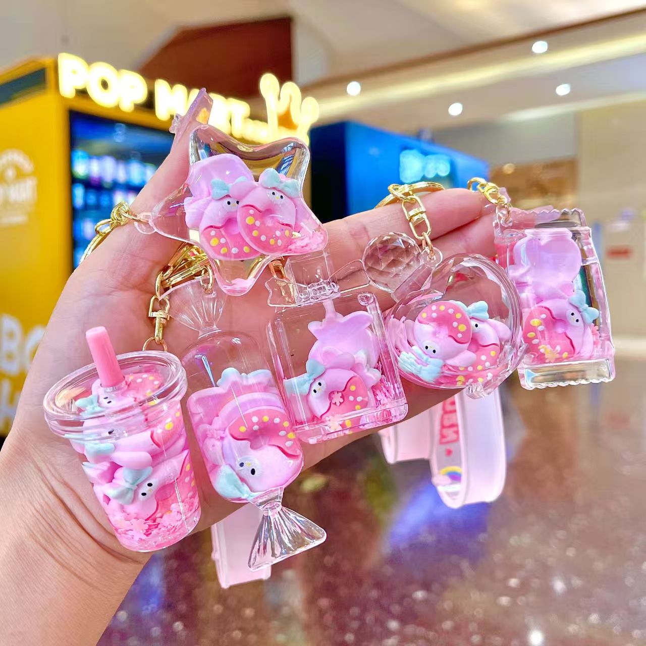 Porte-clés Donut Flottant