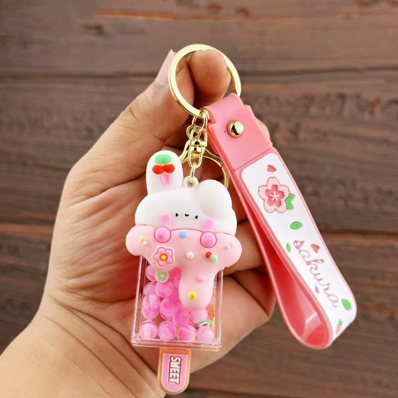 Porte-clés Lapin Ice Bubble