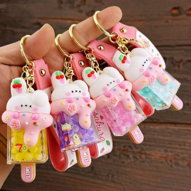 Porte-clés Lapin Ice Bubble