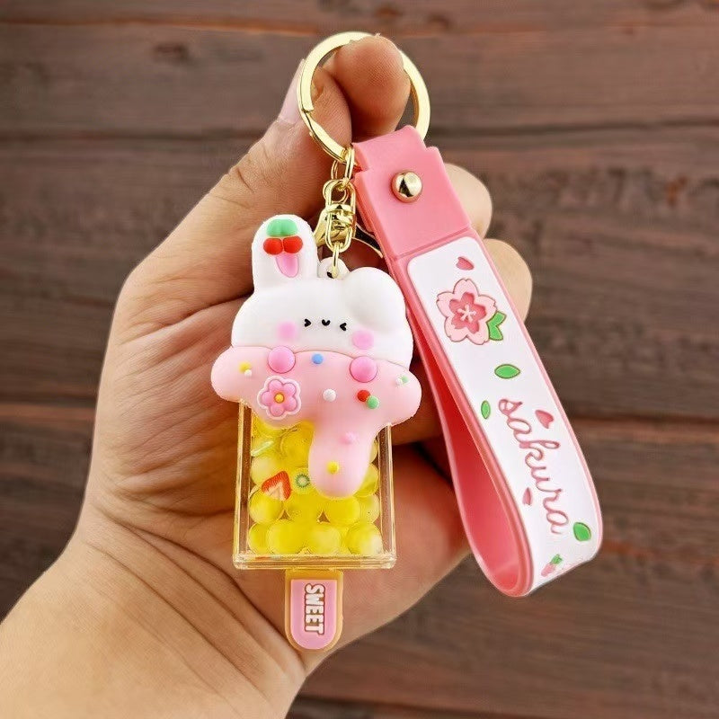 Porte-clés Lapin Ice Bubble
