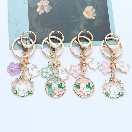 Porte-clés Lapin Sakura