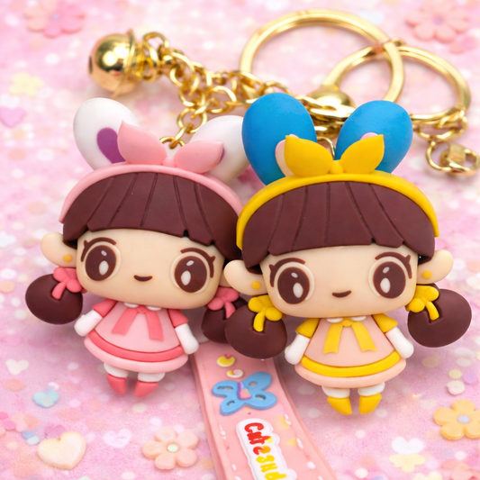 Porte-clés Manga Doll Kawai