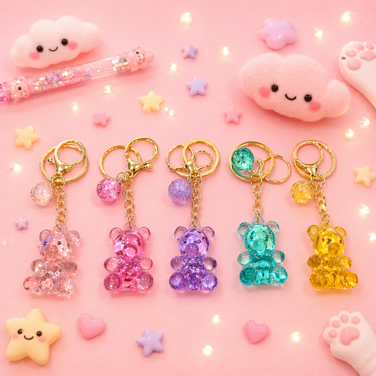 Porte-clés Oursons Cristal