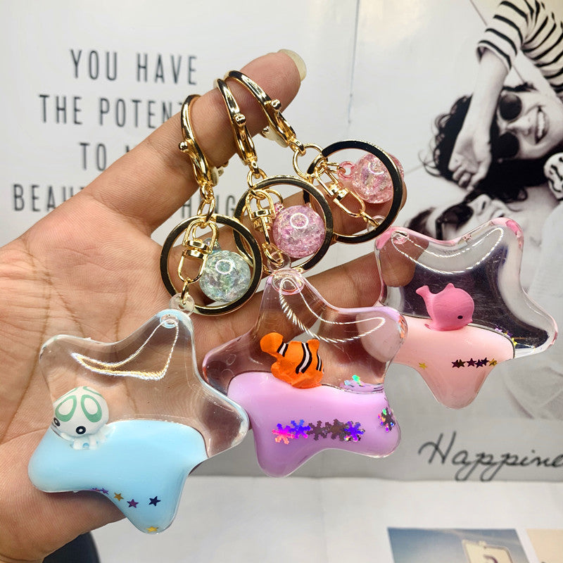 Porte-Clés Étoile Marine Kawaii ⭐️🐳