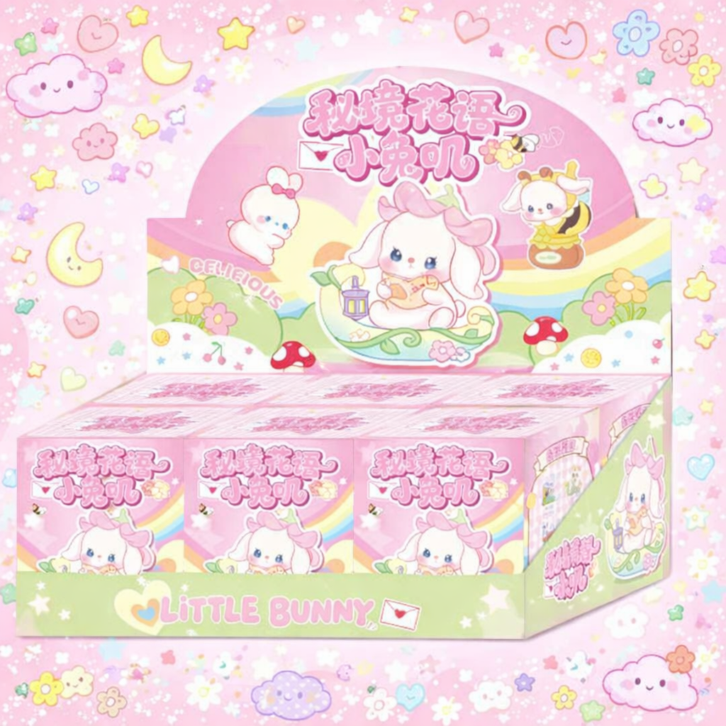 Blind box Rabbit Kawai - Boite mystère Lapins figurines