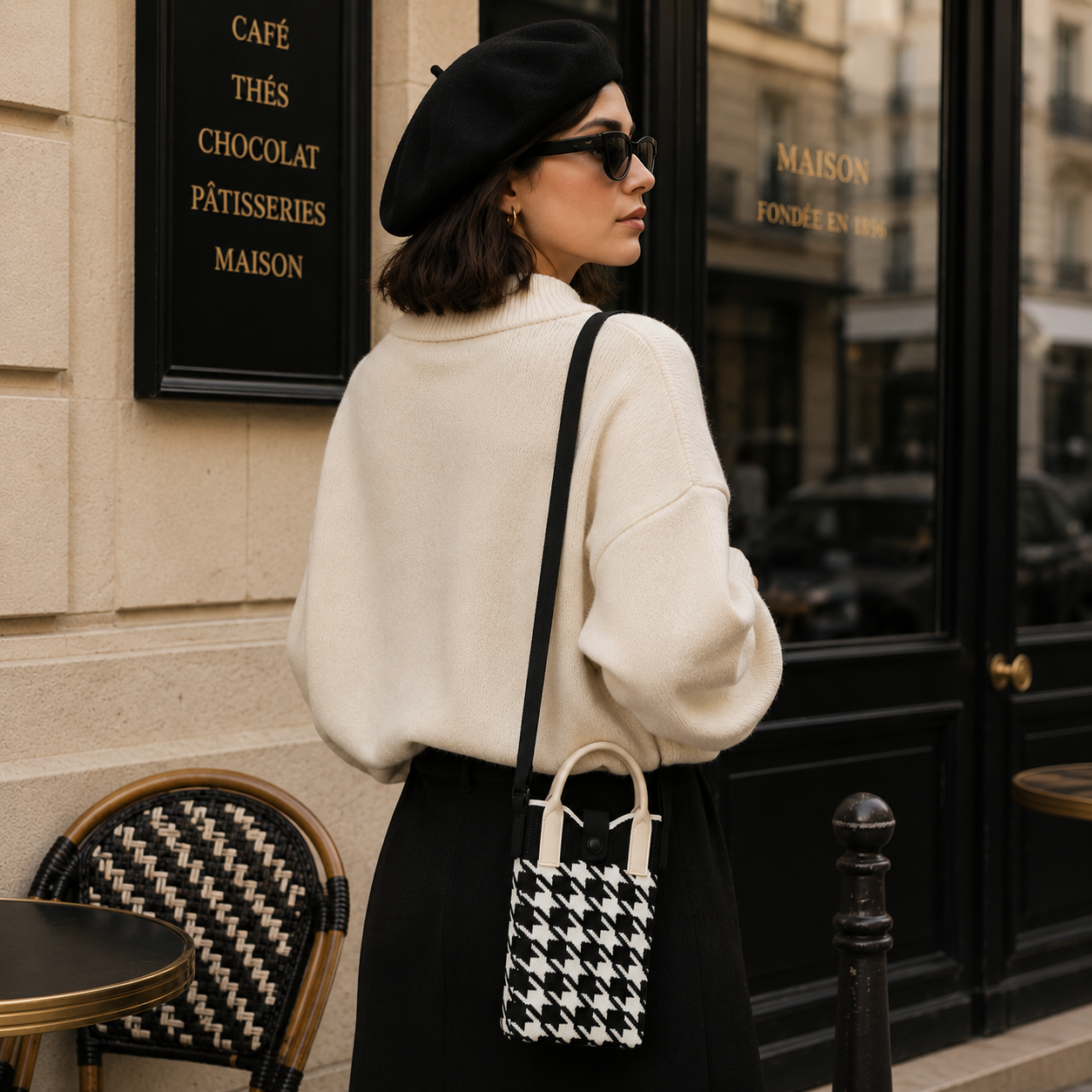 Pixie Bag Chic Noir - Petit sac Téléphone portable