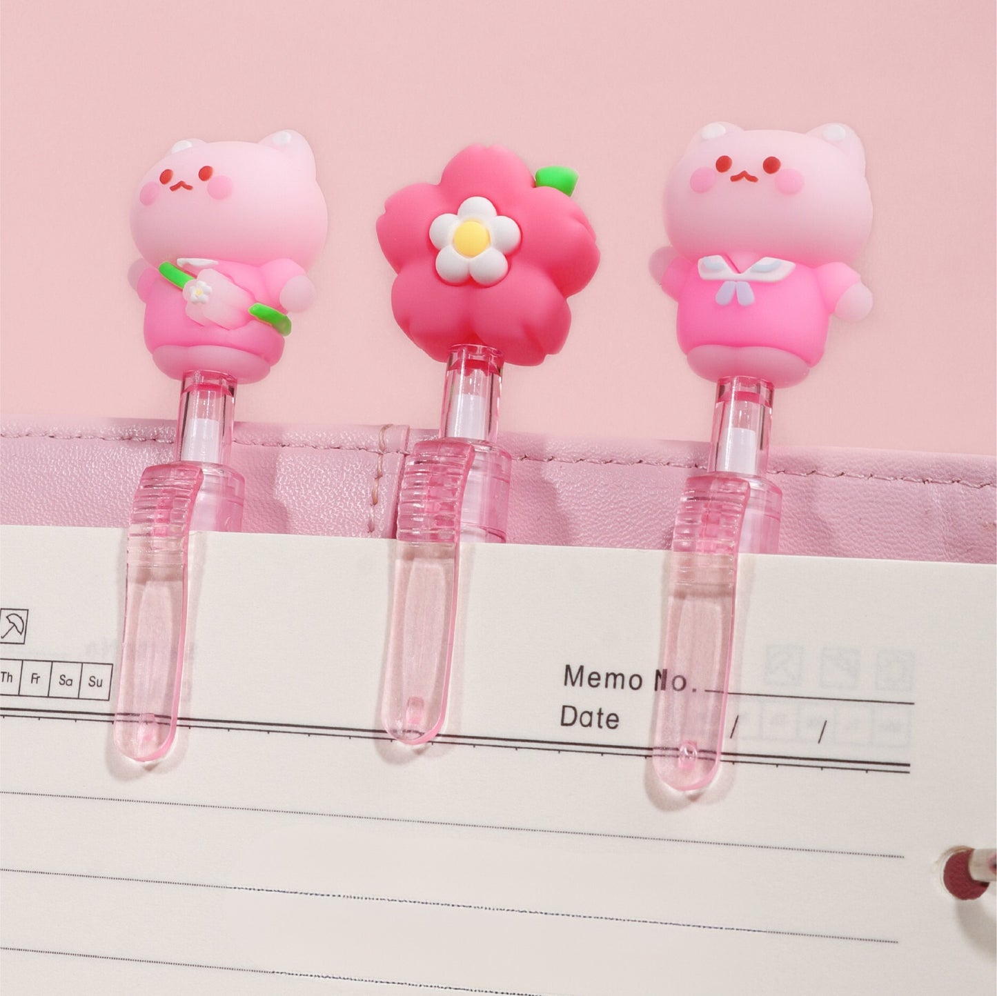 Stylo effaçable Sakura Cat Kawaï